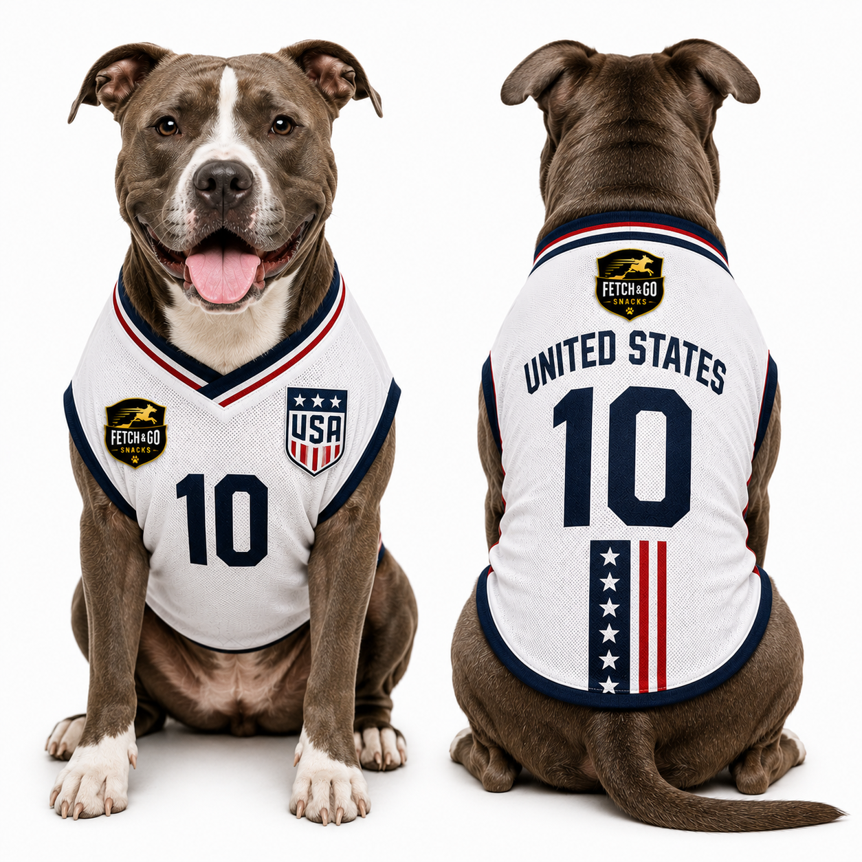 United States FIFA PUP dog jersey
