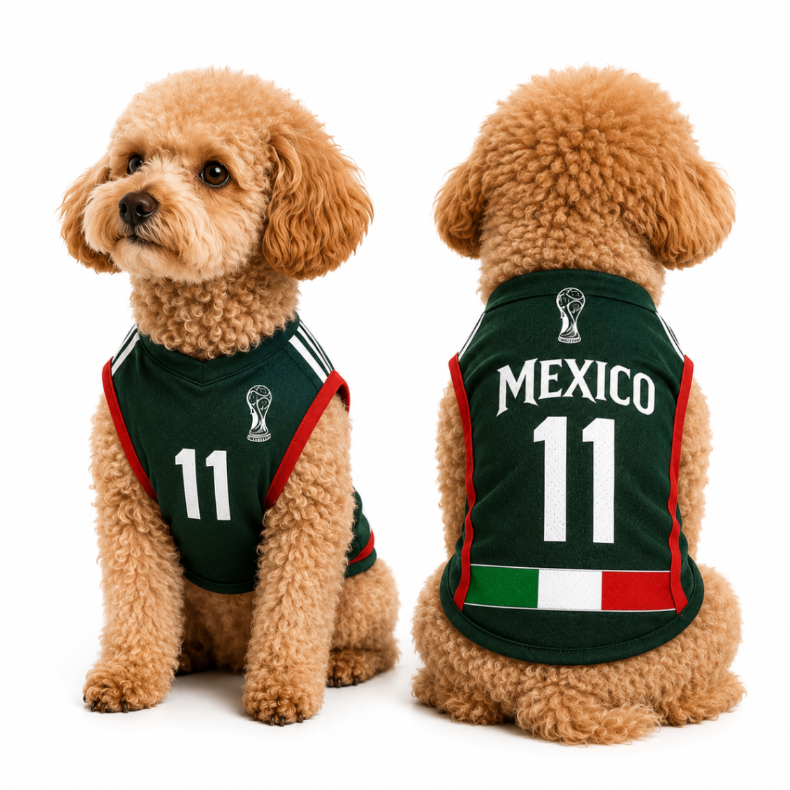 Mexico FIFA PUP dog jersey campaign