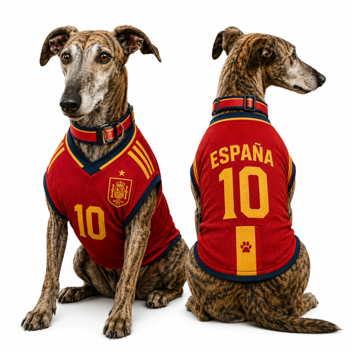 España FIFA PUP dog jersey