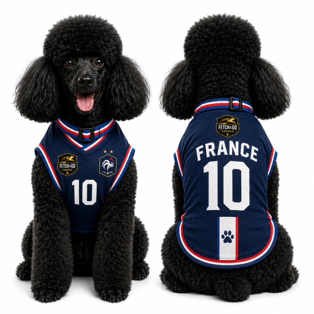 France FIFA PUP dog jersey